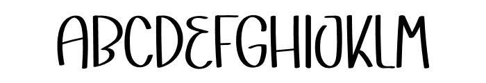 Modern Alphabet Font UPPERCASE