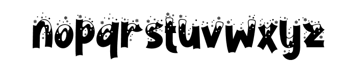 Modern Bauble Bliss Two Font LOWERCASE