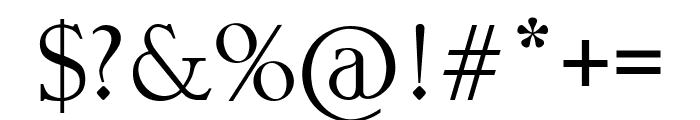 Modern Bubble Font OTHER CHARS