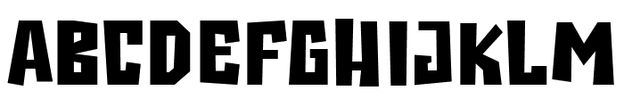 Modern Comic Font LOWERCASE