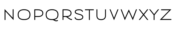 Modern Deluxe Font LOWERCASE
