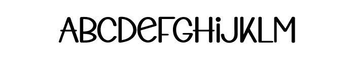 Modern Design Font LOWERCASE