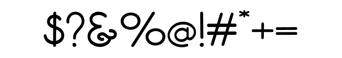 Modern Designer Font OTHER CHARS