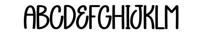 Modern Digital Font UPPERCASE