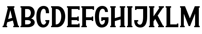 Modern Green Regular Font LOWERCASE