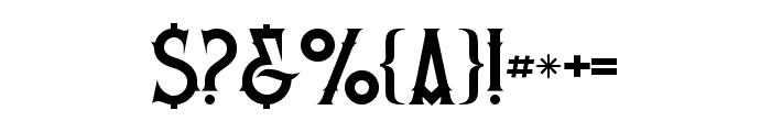 Modern Inspira Font OTHER CHARS