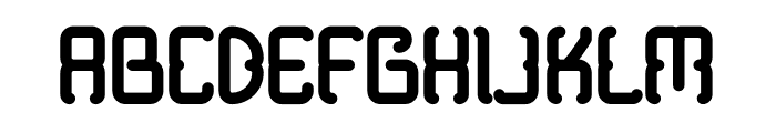 Modern Java Font LOWERCASE