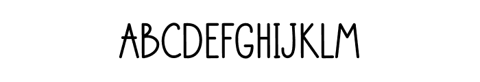 Modern Minimalist Font UPPERCASE