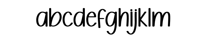 Modern Note Font LOWERCASE