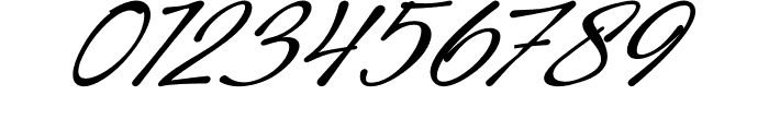 Modern Signature Bold Italic Font OTHER CHARS