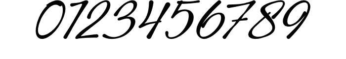 Modern Signature Bold Font OTHER CHARS