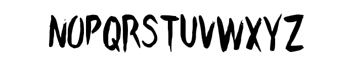 Modern Sumi Regular Font UPPERCASE