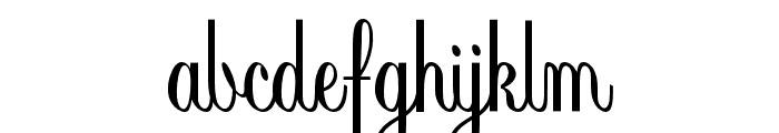 ModernCalligraphy Font LOWERCASE