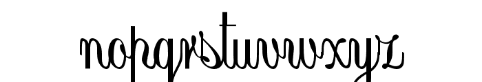 ModernCalligraphy Font LOWERCASE