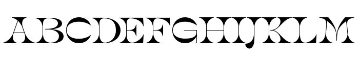 ModernLove Font UPPERCASE