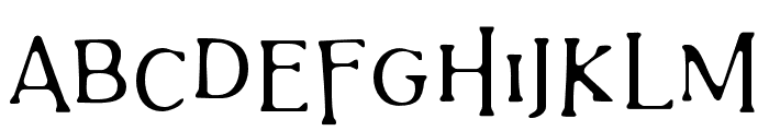 ModernWizardFade-Regular Font UPPERCASE