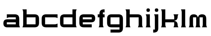 Modernhead Serife Bold Font LOWERCASE