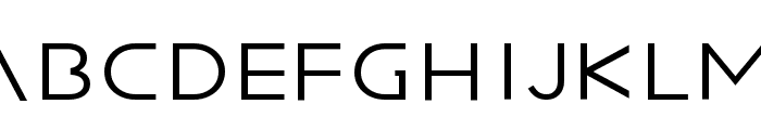 Modernis Regular Font UPPERCASE