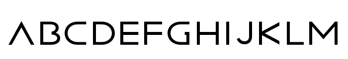 Modernis Regular Font LOWERCASE