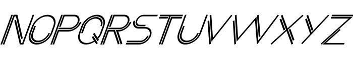 Modernise Italic Font UPPERCASE