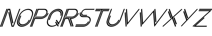 Modernise Italic Font LOWERCASE
