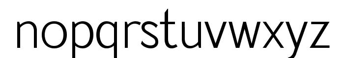 Modestic Sans Regular Font LOWERCASE