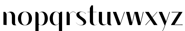 Modestic display Bold Font LOWERCASE