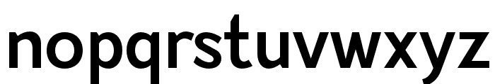 ModesticSans-Bold Font LOWERCASE