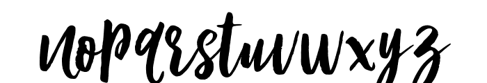 Modestyle Font LOWERCASE