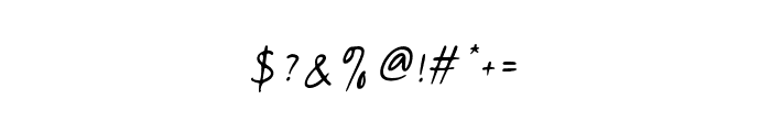 Modeva-Italic Font OTHER CHARS