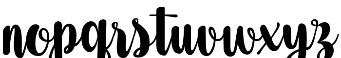 ModisSpring Font LOWERCASE