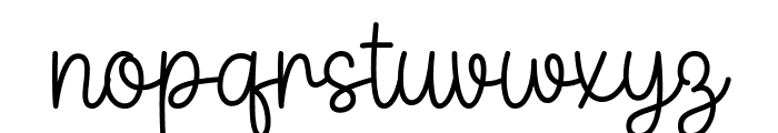 Modish Stylish Font LOWERCASE
