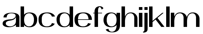 Moerostesa Regular Font LOWERCASE