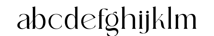 Mofllig Font LOWERCASE