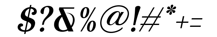Mofulina Oblique Font OTHER CHARS