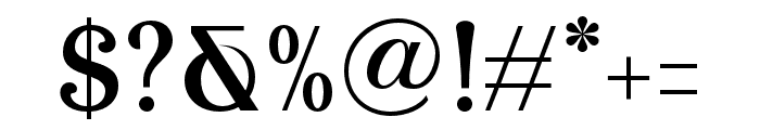Mofulina Regular Font OTHER CHARS