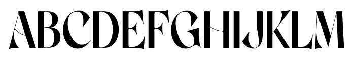 Mogan Font UPPERCASE