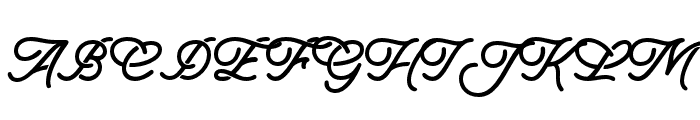 Mogaster-Regular Font UPPERCASE