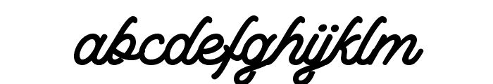 Mogaster-Regular Font LOWERCASE