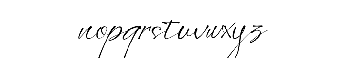 Mogenta Signature Font LOWERCASE