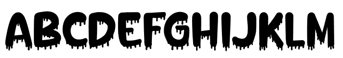 Moghty Hard Font UPPERCASE