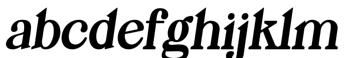 Mogila Display Italic Font LOWERCASE