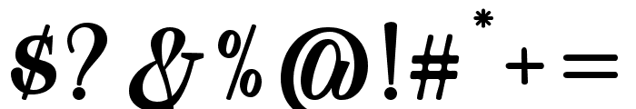 Mogila Display Regular Font OTHER CHARS