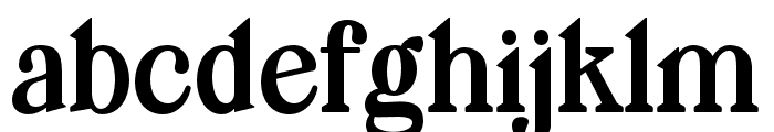 MogilaDisplay-Regular Font LOWERCASE