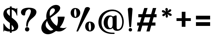 Mogista Display Medium Font OTHER CHARS