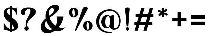 MogistaDisplay-Medium Font OTHER CHARS