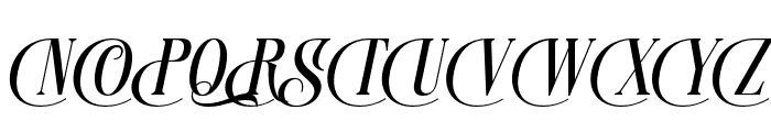 Mogokya Klektore SemBd Ita Font UPPERCASE