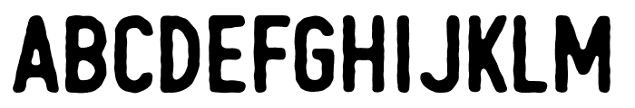 Mohica Font UPPERCASE