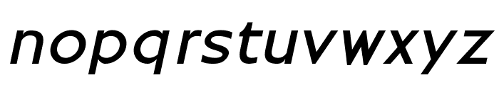 Moirest Bold Italic Font LOWERCASE