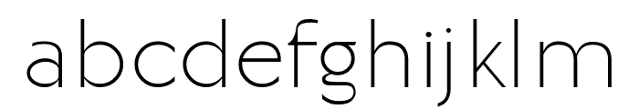 Moirest Light Font LOWERCASE